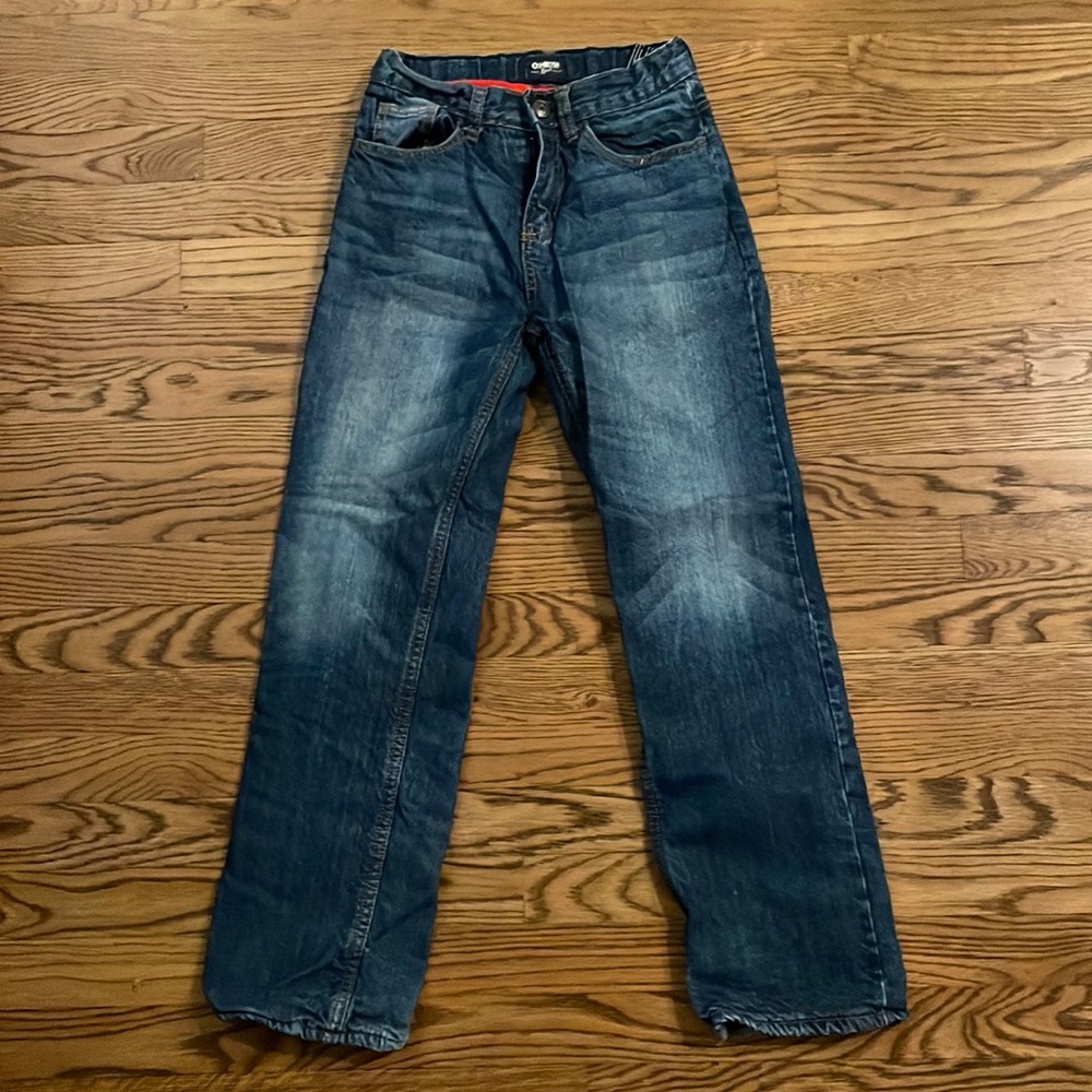 Fleece lined boys jeans